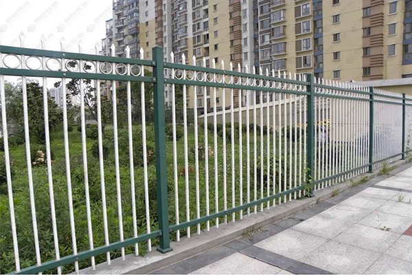 Pressed Spear Top Iron Fence